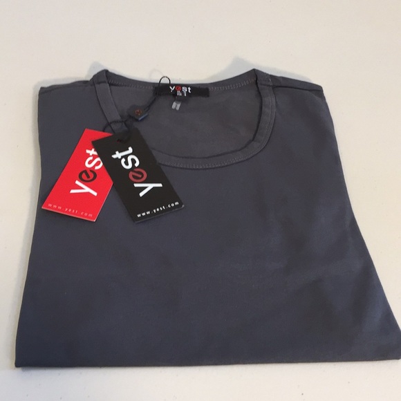 Yest Ykes 10392 Basic Cotton Jersey Long Sleeve  Steel Grey Size 6 - Picture 7 of 13